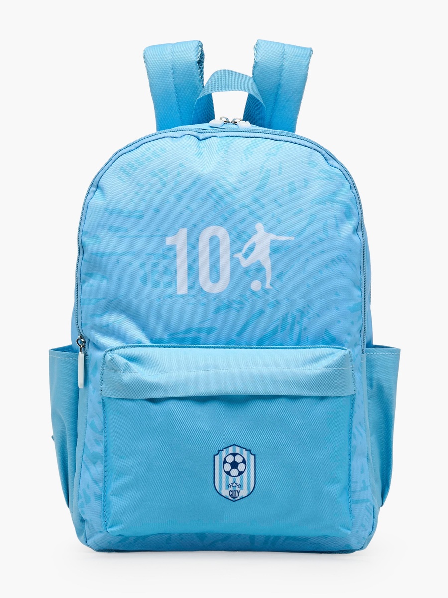 Printed 4-Piece Backpack School Bag Set with Pencil Pouch and Lunch Bag - 17 inch
