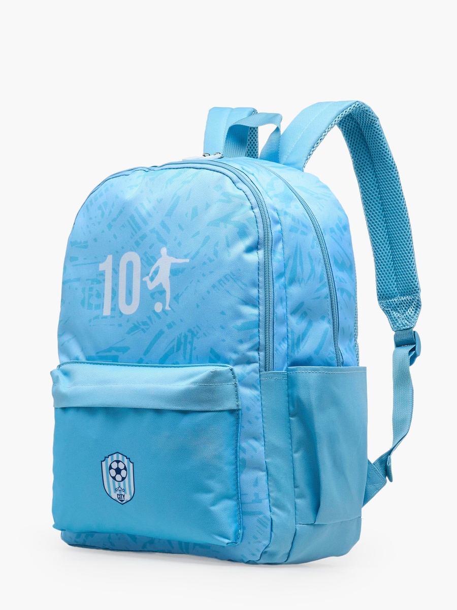 Printed 4-Piece Backpack School Bag Set with Pencil Pouch and Lunch Bag - 17 inch