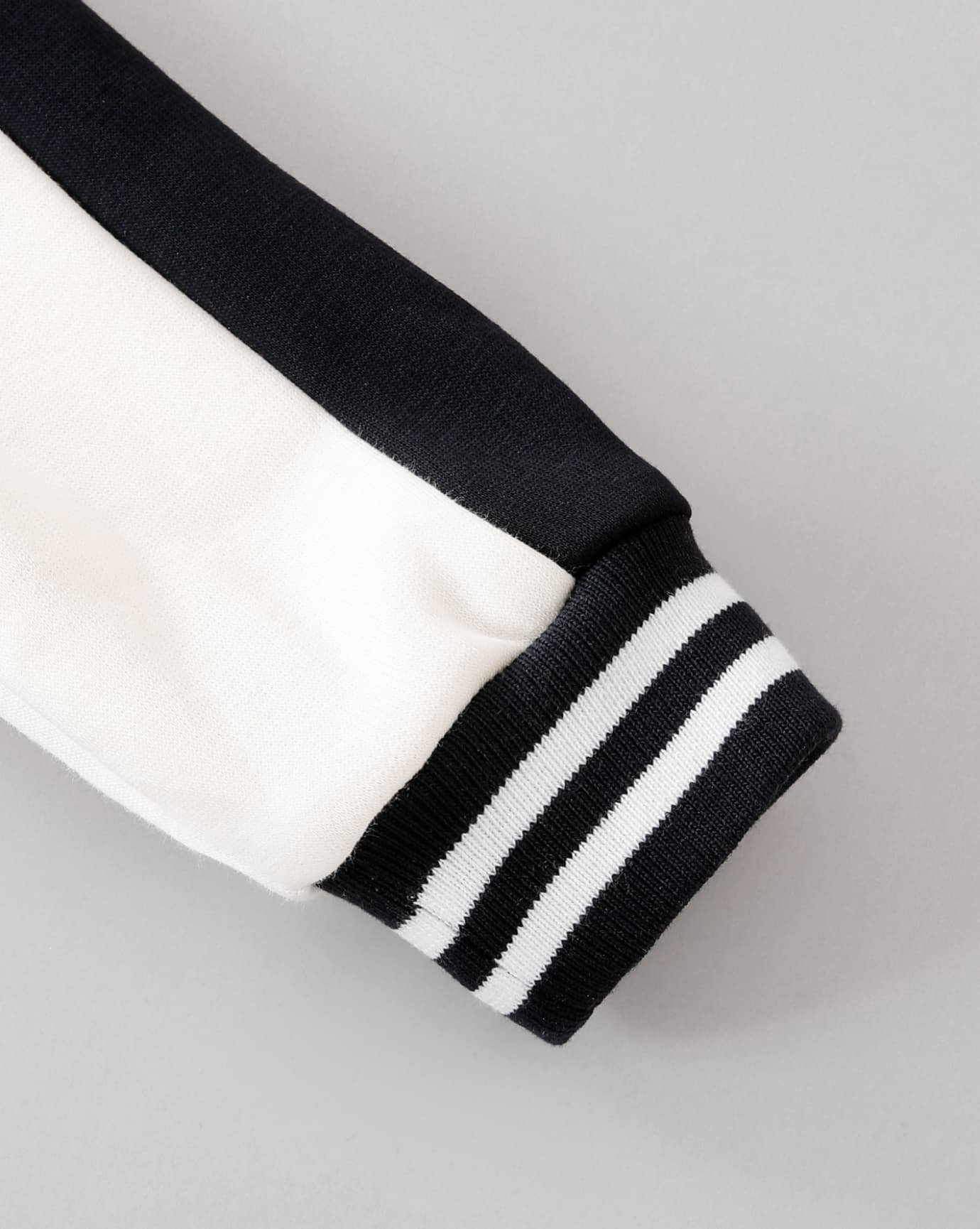 Black Varsity Jacket With Buttons