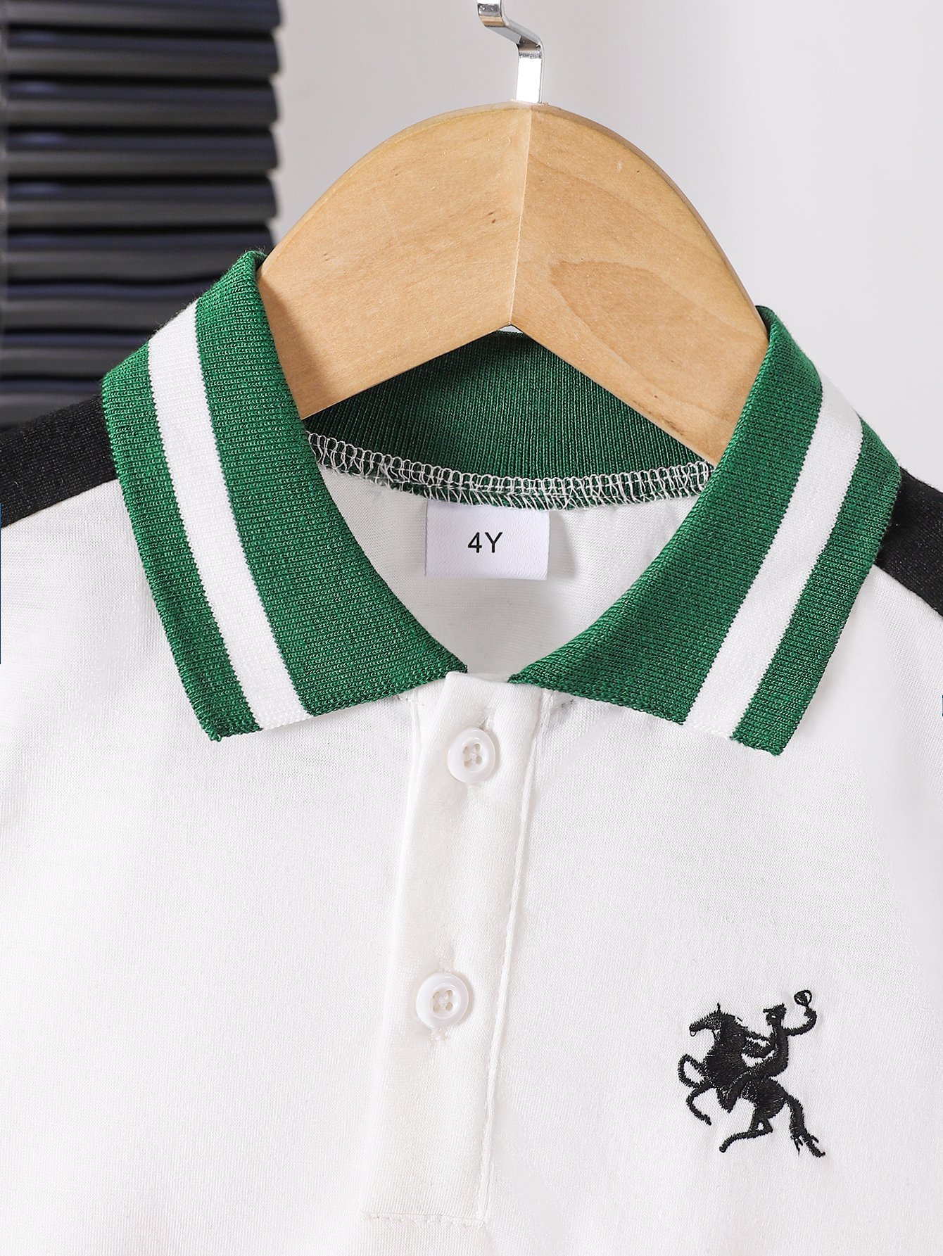 Boys Graphic Polo and Shorts Set