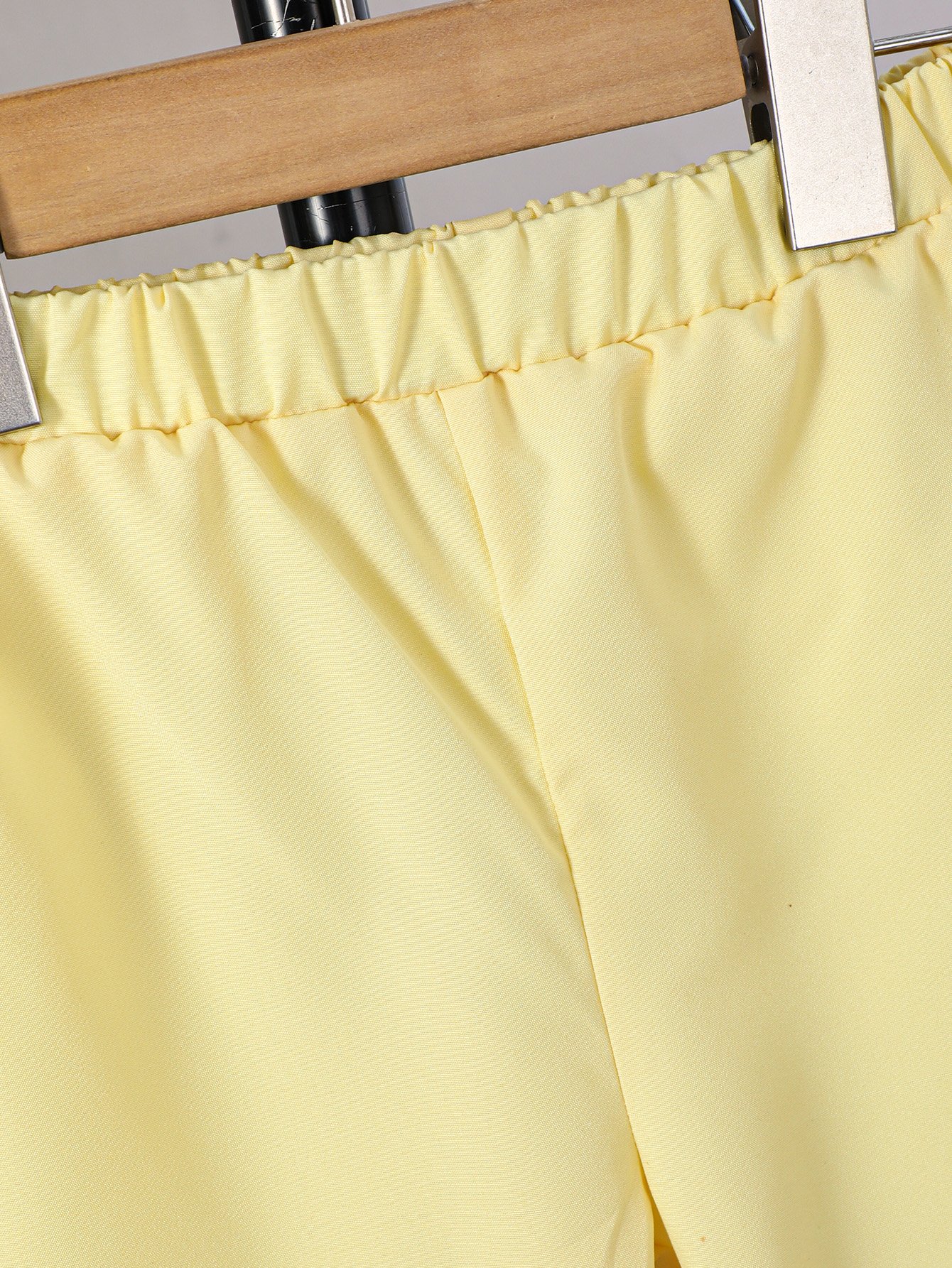 Boys Striped Colorblock Shirt and Shorts Set