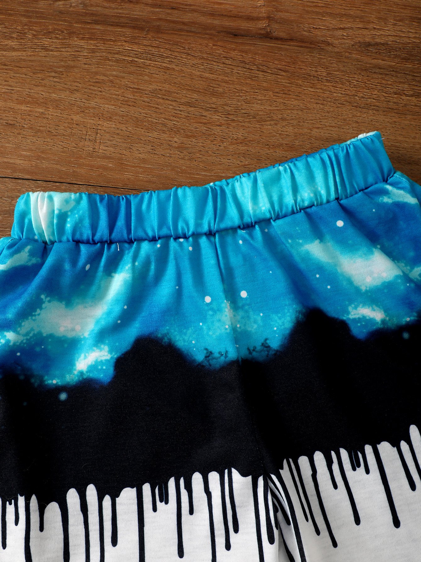 Boys Space Skater Graphic T-Shirt and Shorts Set