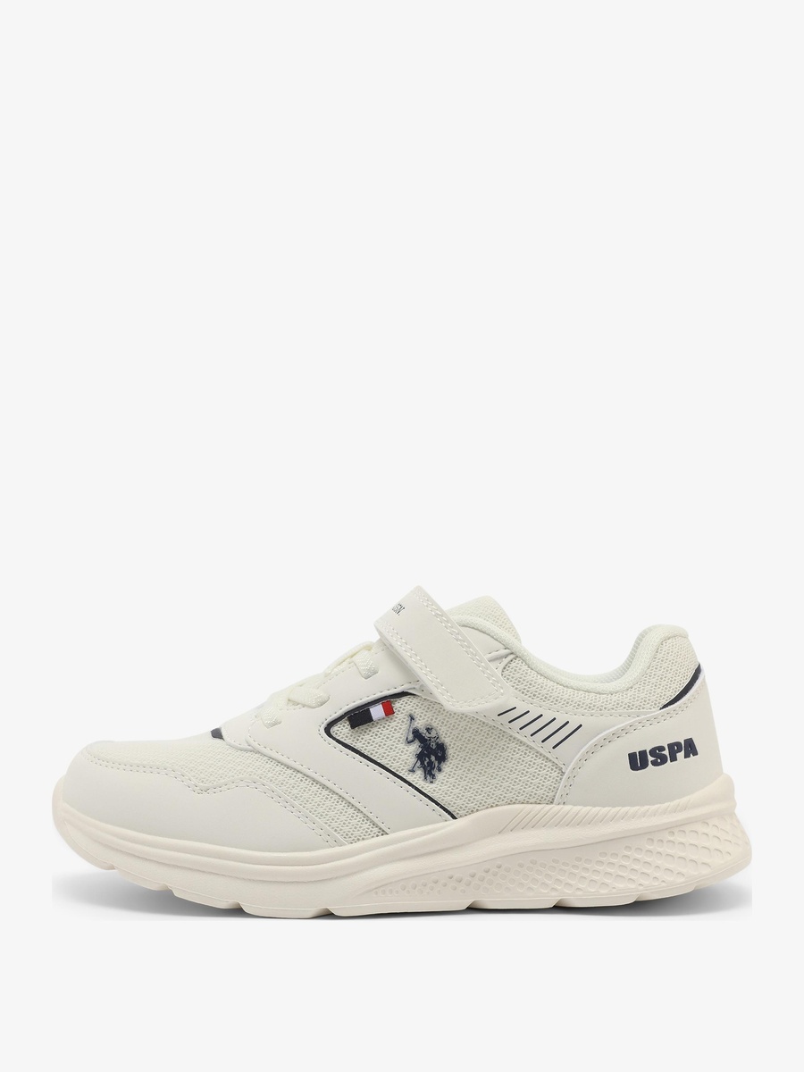 Boys Logo Detail Hook and Loop Sneakers