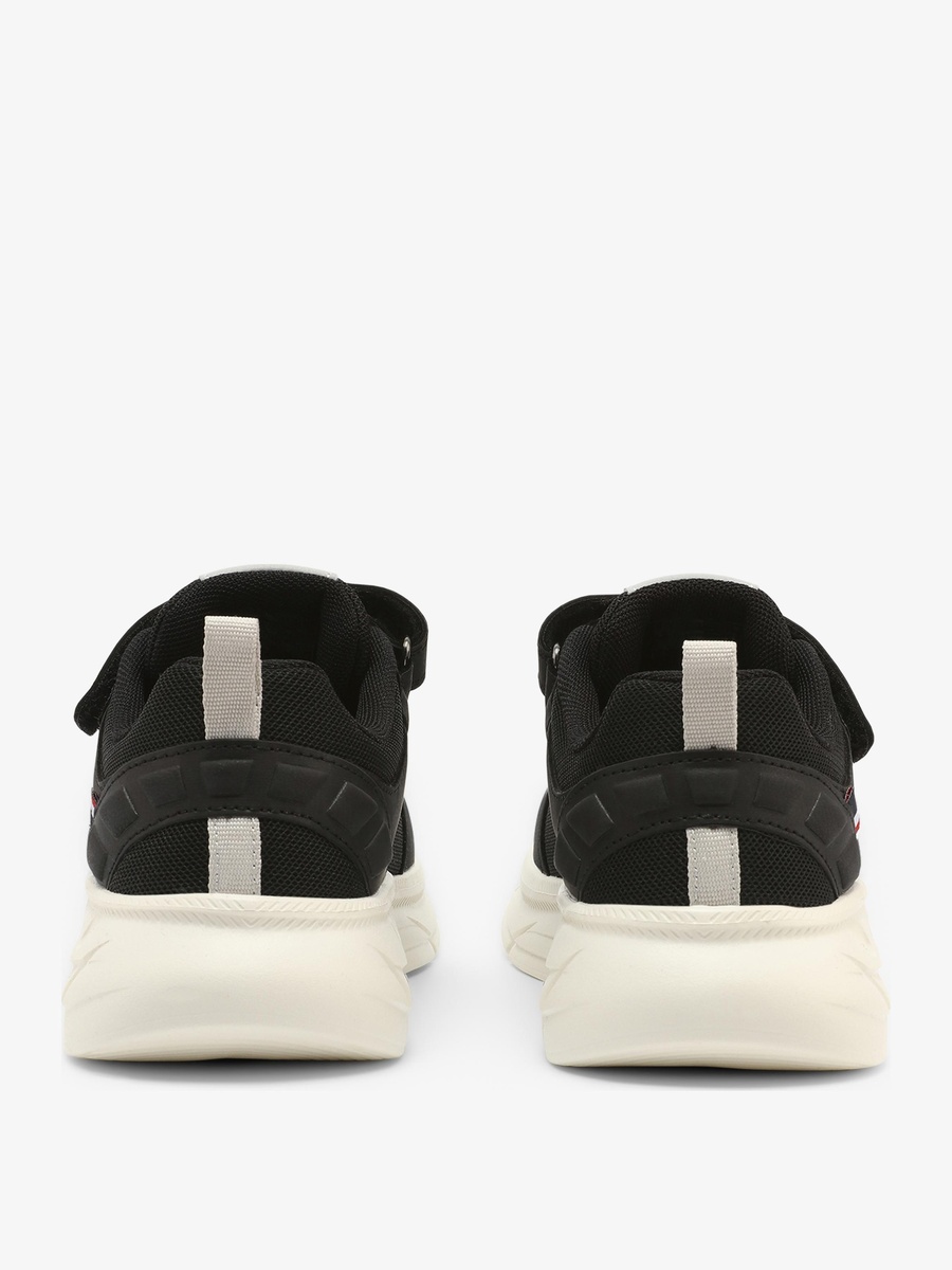 Boys Logo Sneakers with Hook and Loop