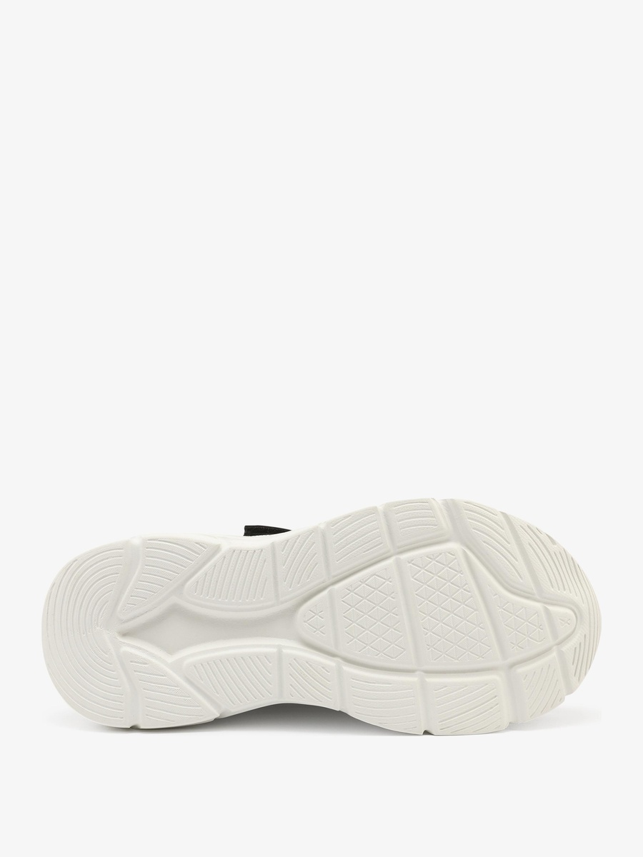 Boys Logo Sneakers with Hook and Loop Closure