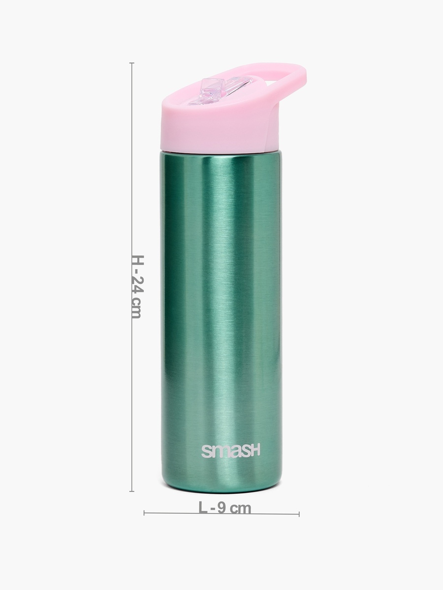Metallic Stainless Steel Sipper Water Bottle with Spout - 750 ml