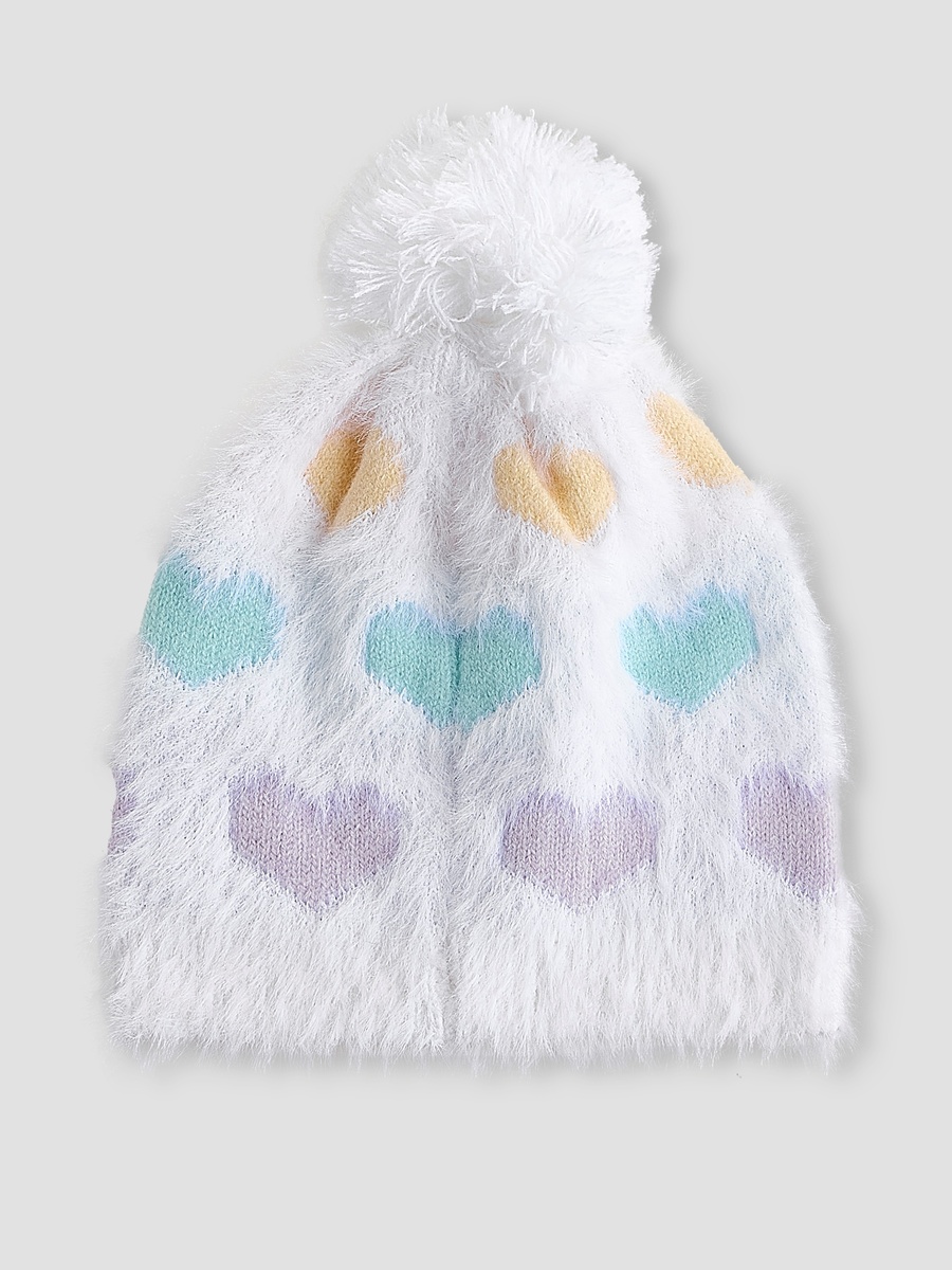 Winter Beanie with Gloves and Scarf