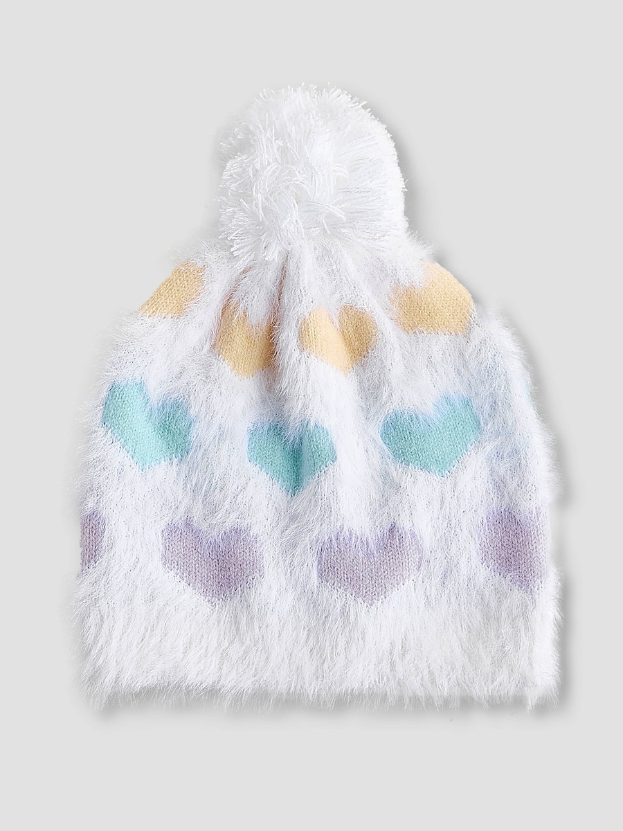 Winter Beanie with Gloves and Scarf