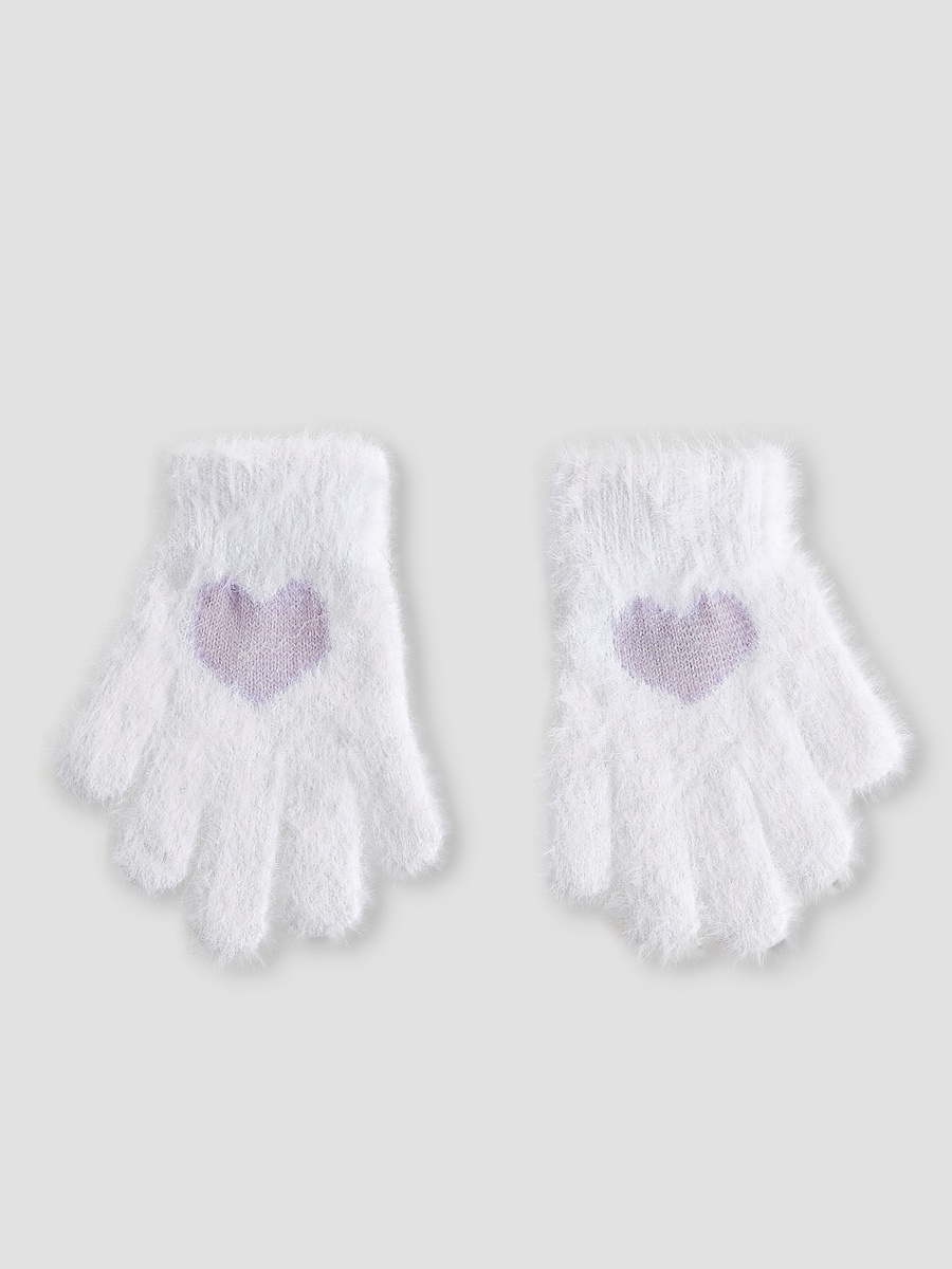 Winter Beanie with Gloves and Scarf