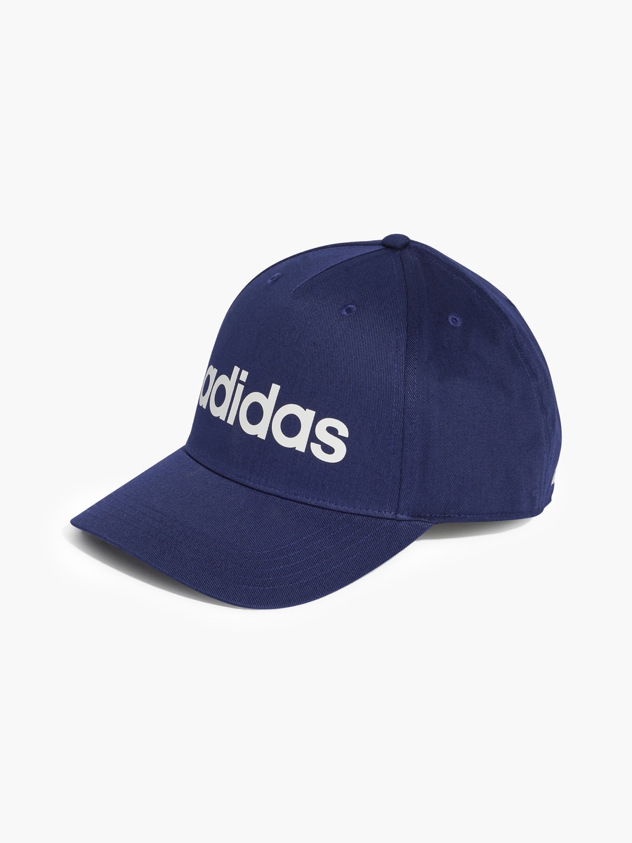 Logo Print Cap with Snap Back Closure