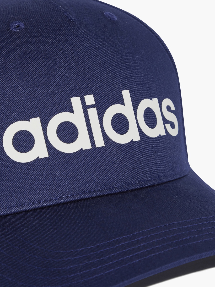 Logo Print Cap with Snap Back Closure