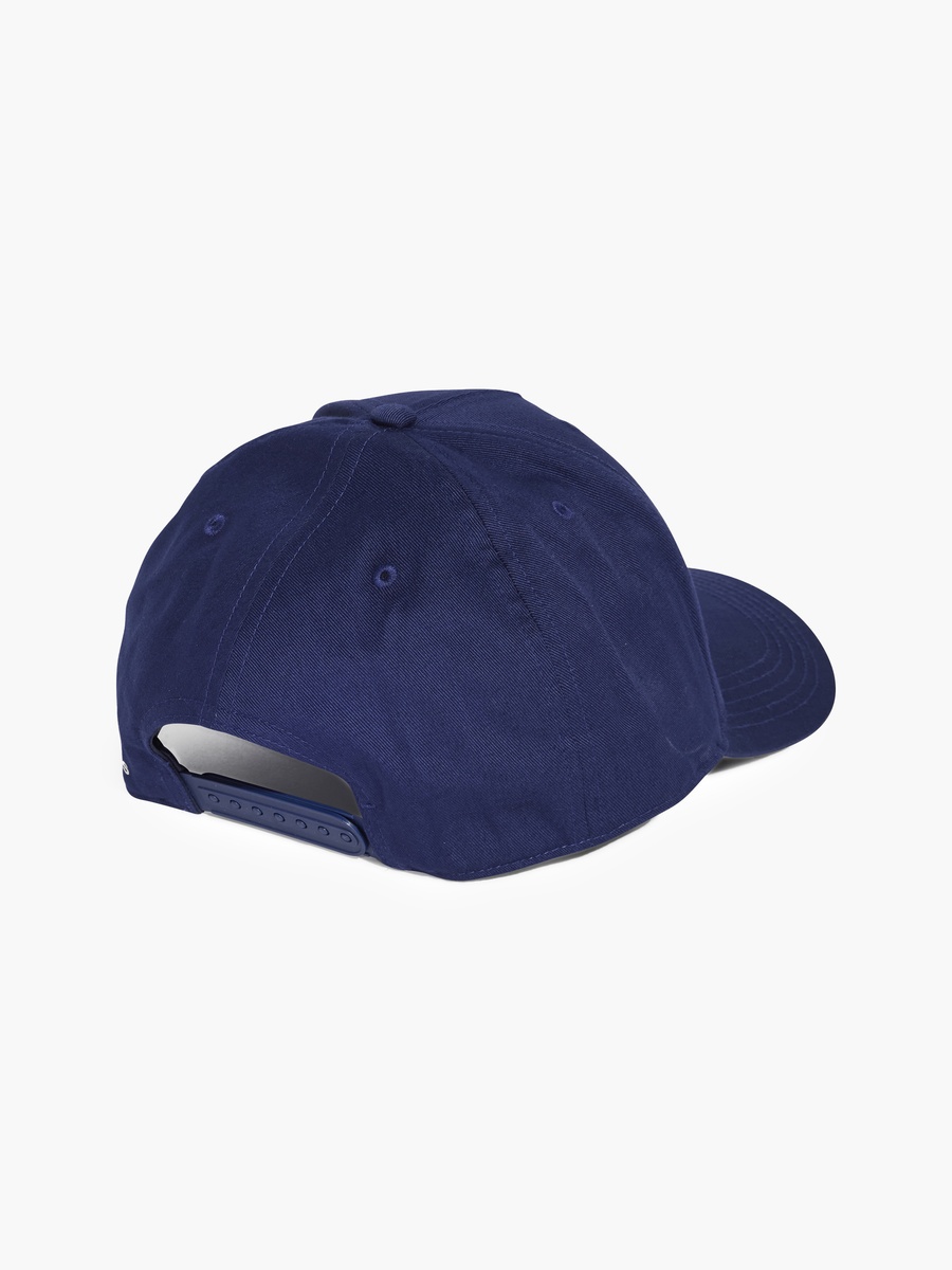Logo Print Cap with Snap Back Closure