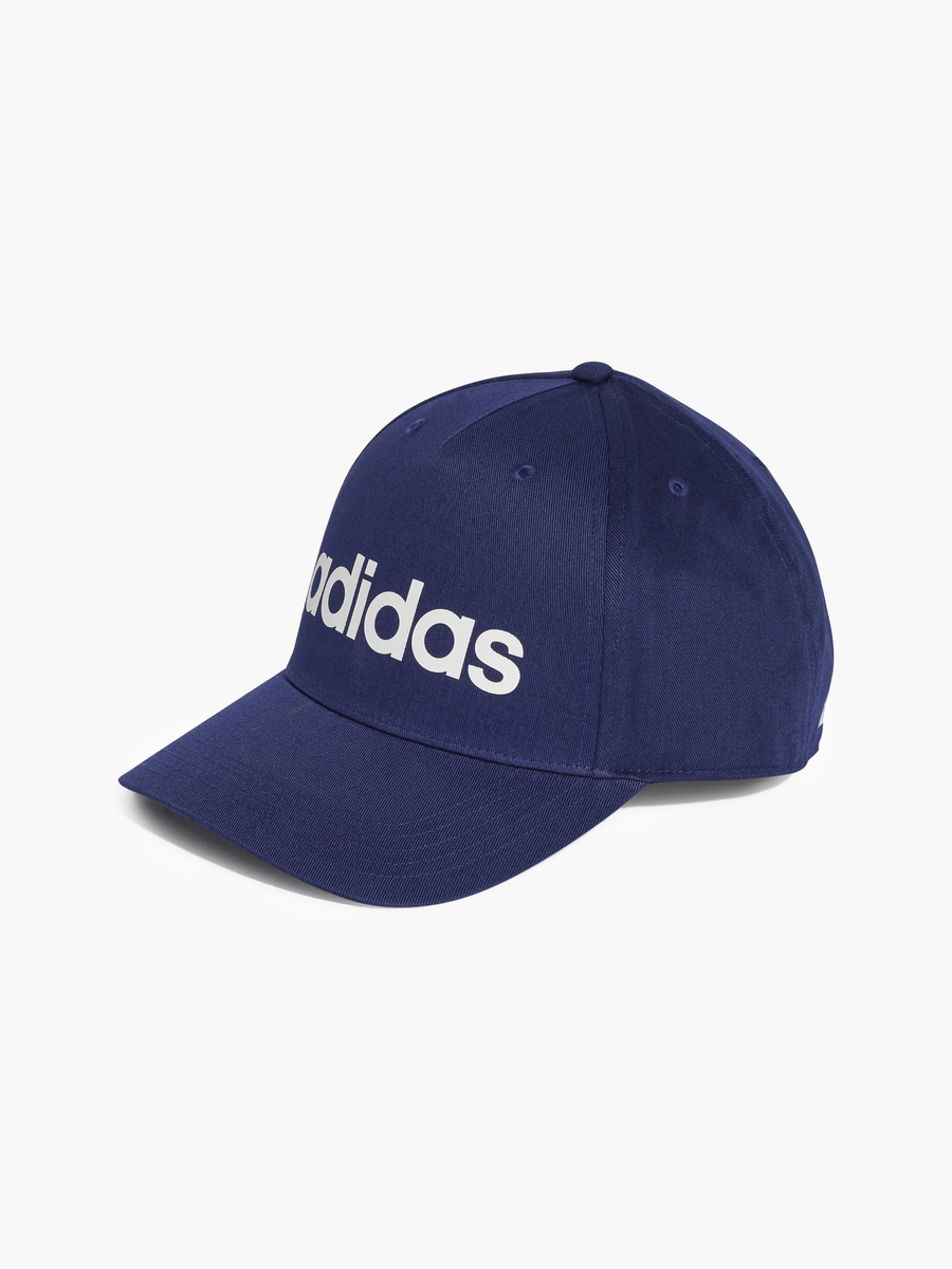 Logo Print Cap with Snap Back Closure