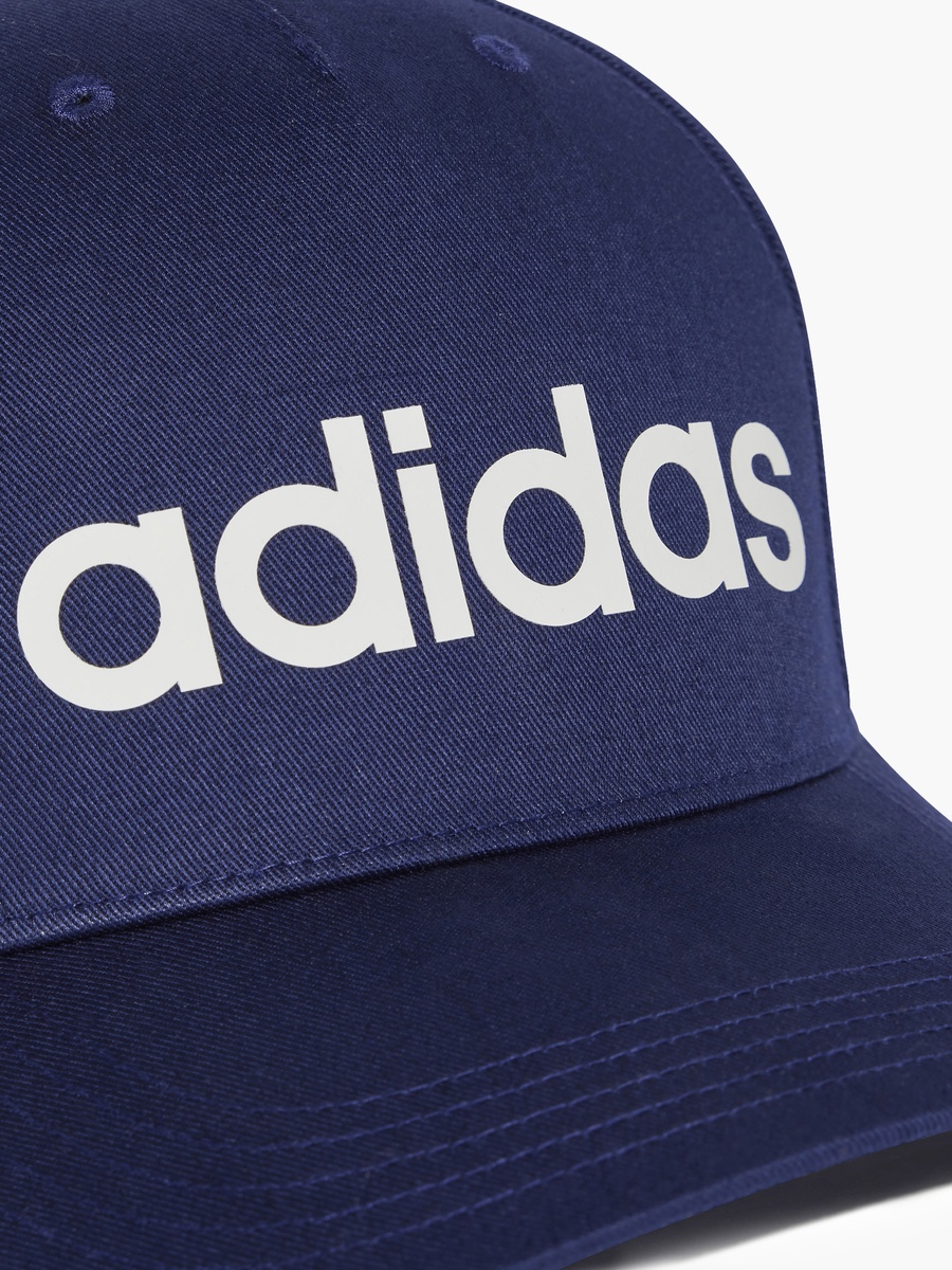 Logo Print Cap with Snap Back Closure