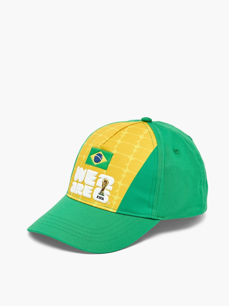 Cap with Brazil Print