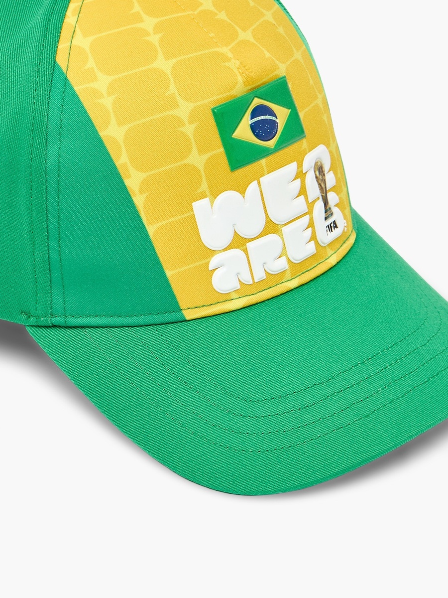 Cap with Brazil Print