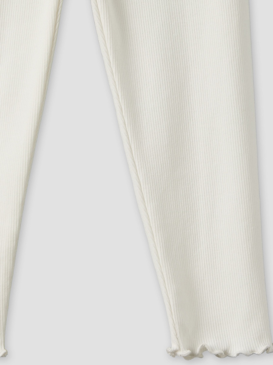 Leggings with Ruffle Detail