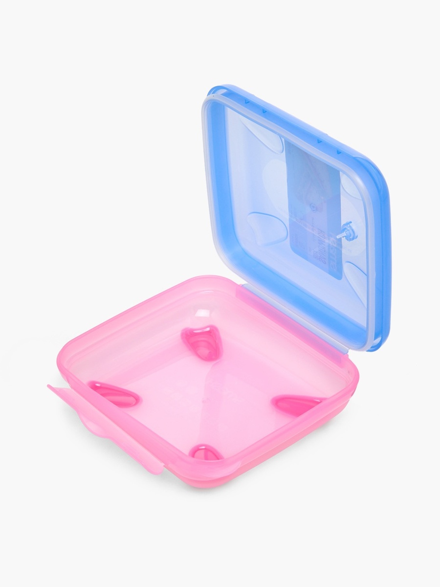 Solid Lunch Box with Hinged Lid - 370 ml
