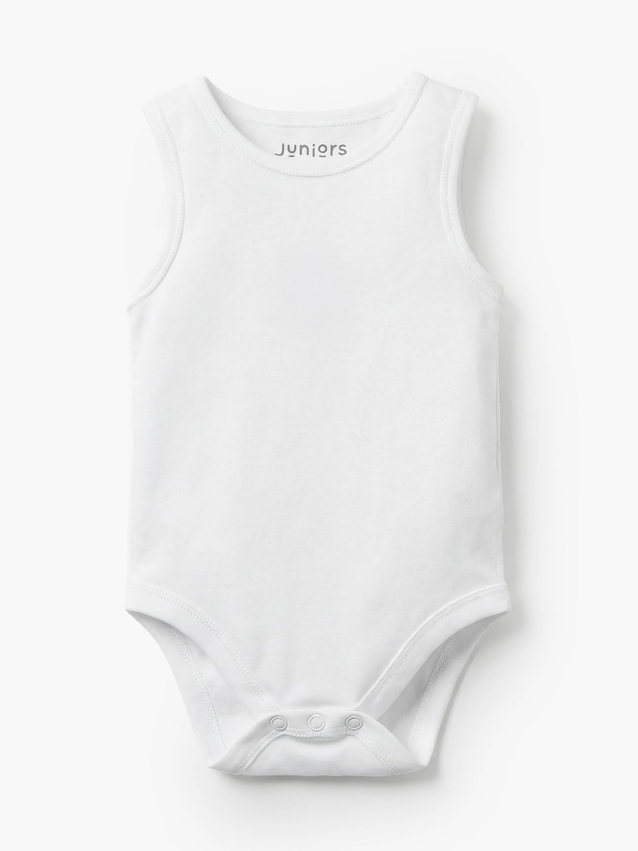 Pack of 7Bamboo Round Neck Sleeveless Bodysuit with Assorted Print