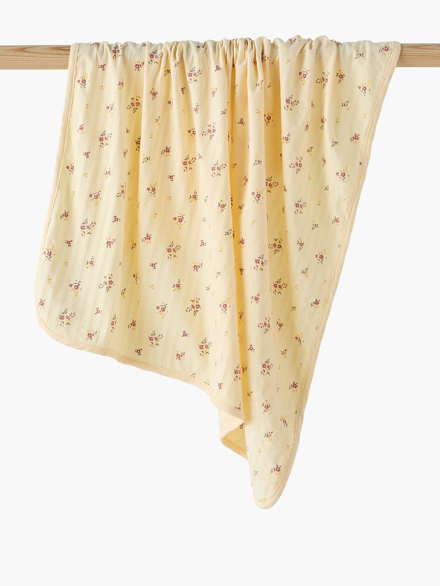 Receiving Blanket with Floral Print