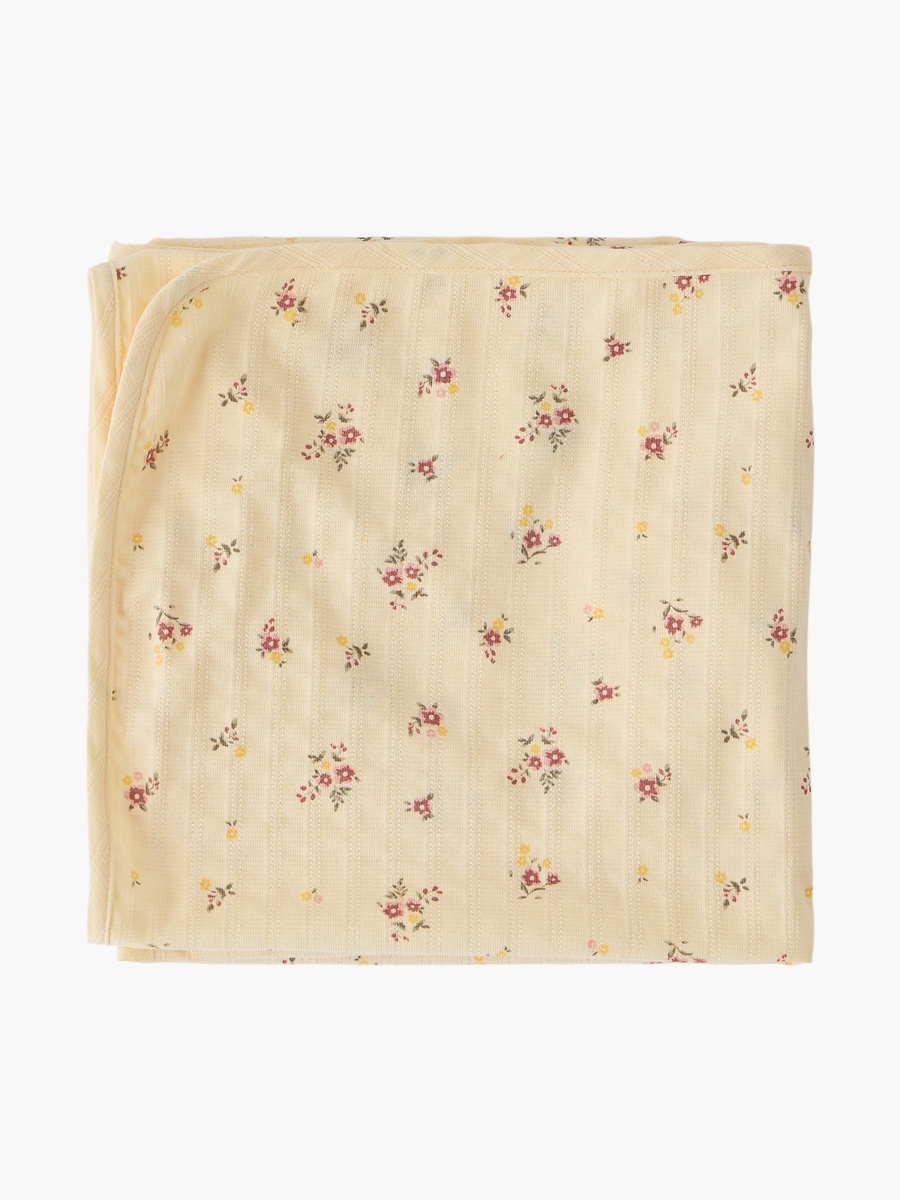 Receiving Blanket with Floral Print