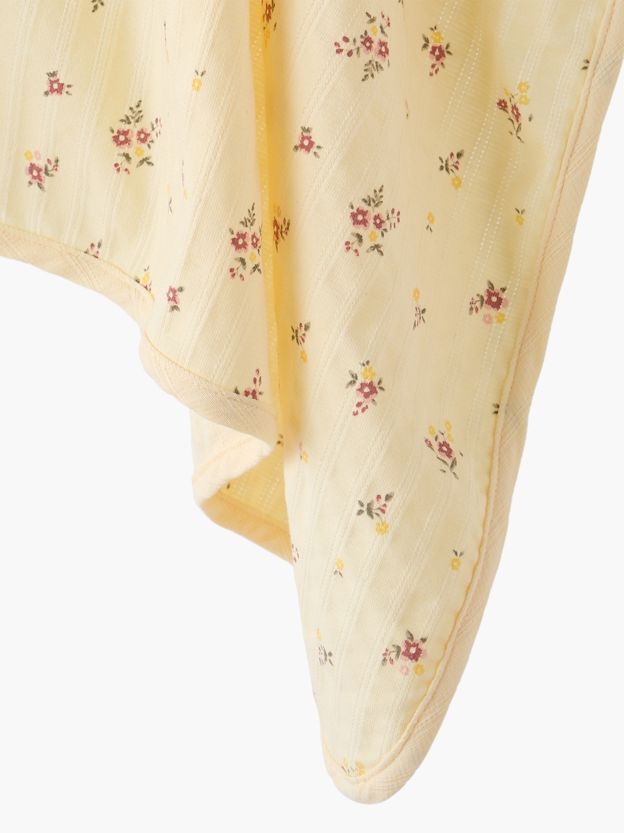 Receiving Blanket with Floral Print
