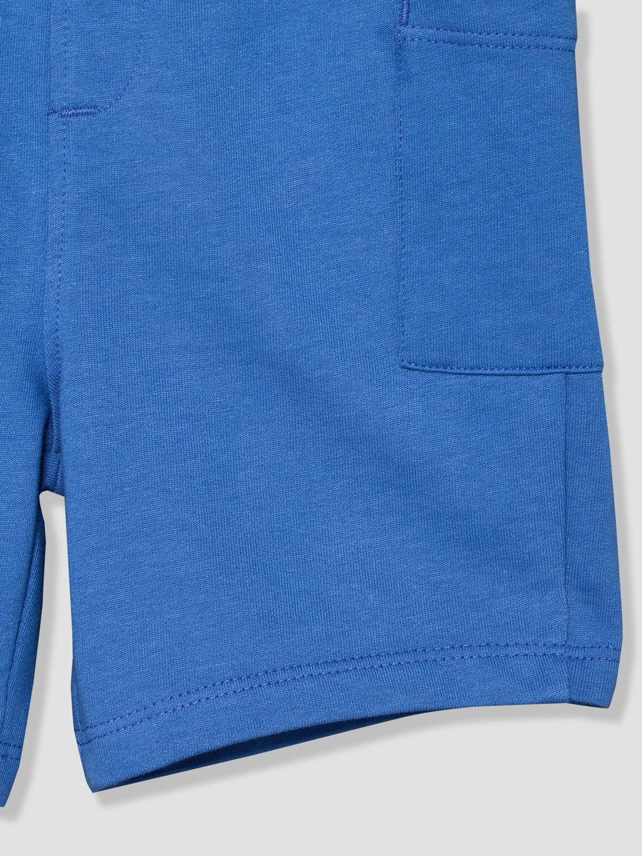 Crew Neck Short Sleeves T-Shirt and Shorts Set with Graphic Print