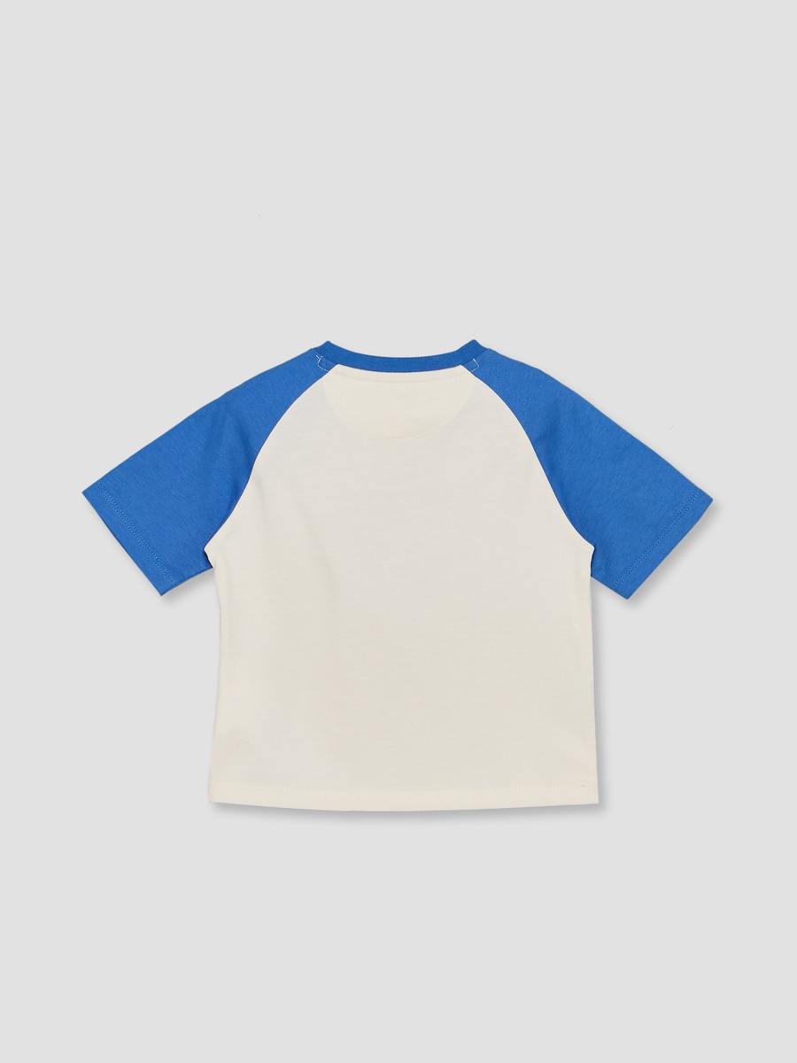 Crew Neck Short Sleeves T-Shirt and Shorts Set with Graphic Print
