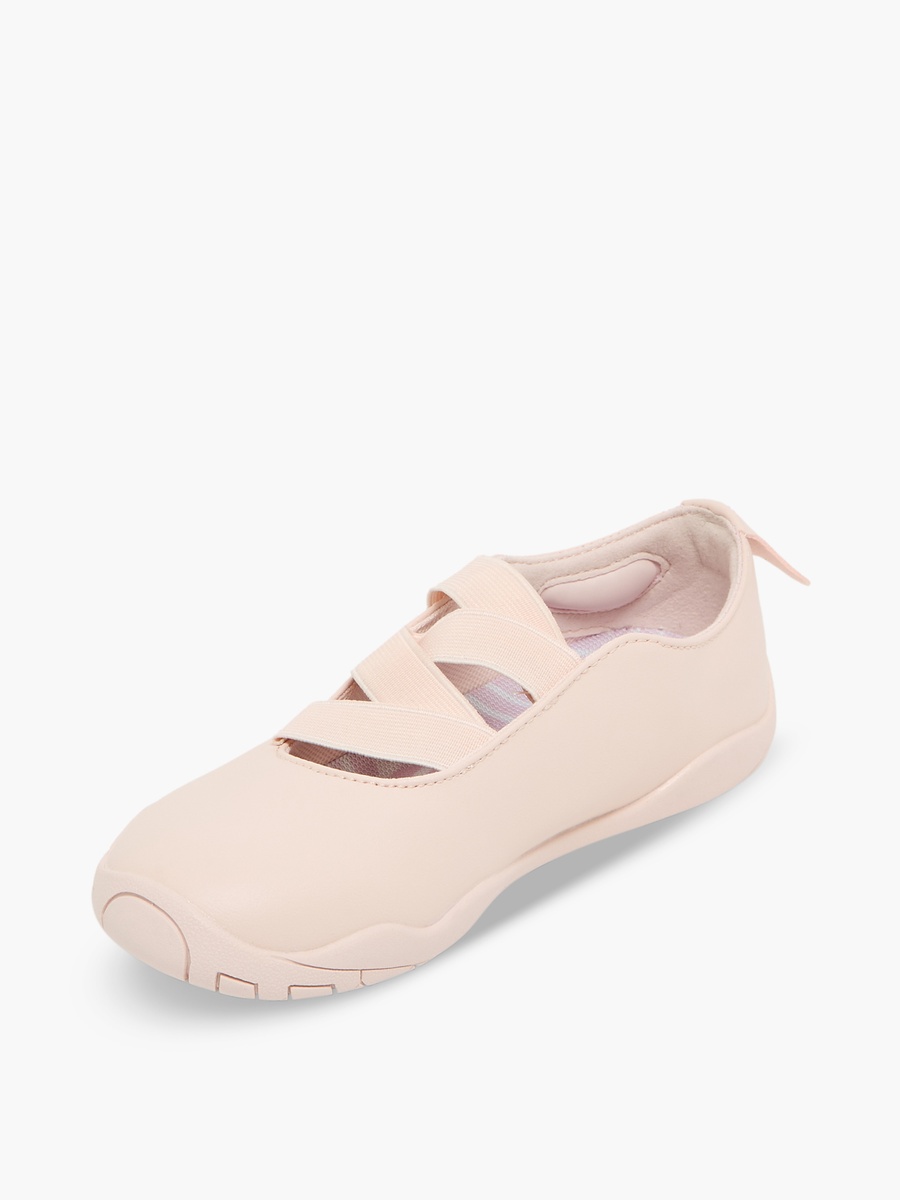 Girls Cross Strap Sneakerina Shoes