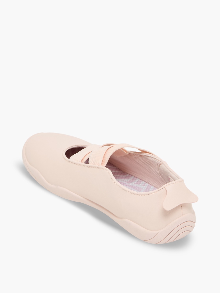 Girls Cross Strap Sneakerina Shoes