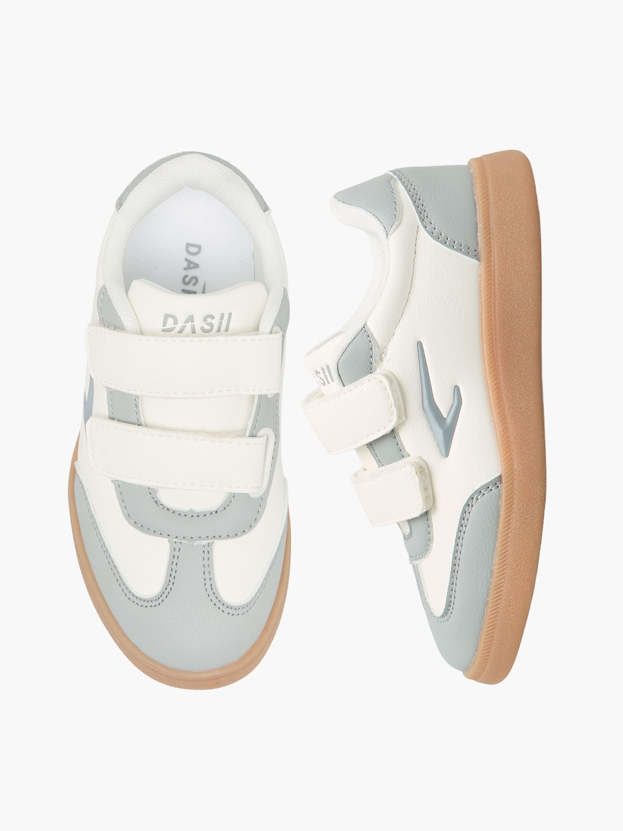 Boys Hook and Loop Ankle Sneakers