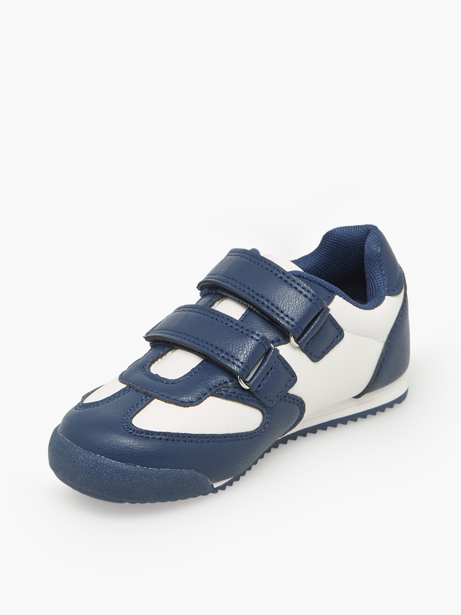 Boys Hook and Loop Ankle Sneakers