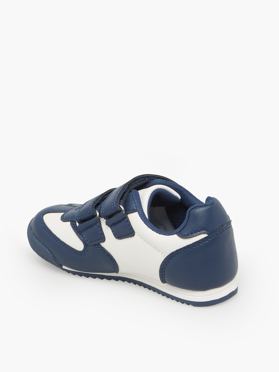 Boys Hook and Loop Ankle Sneakers