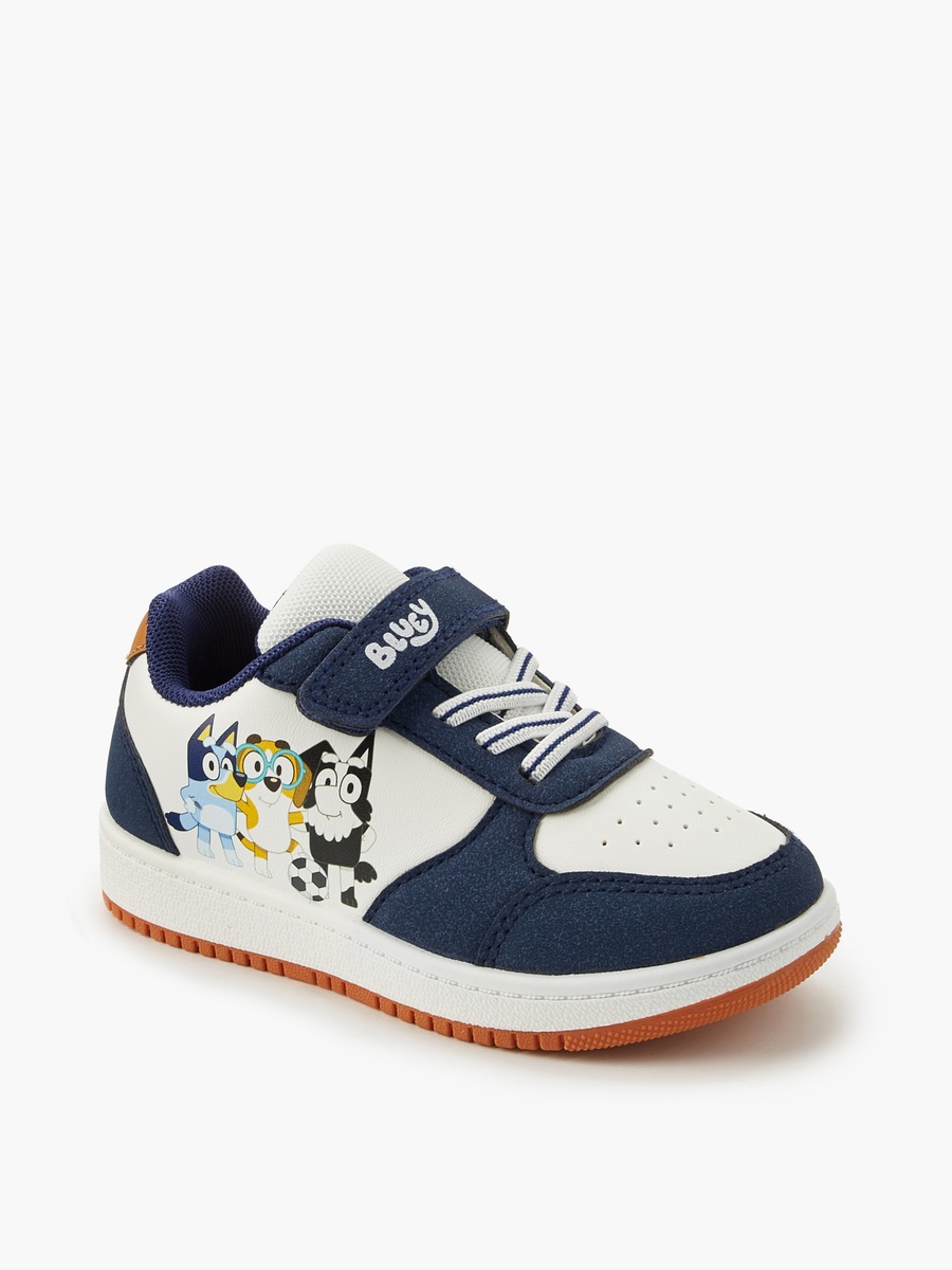 Boys Hook and Loop Ankle Sneakers