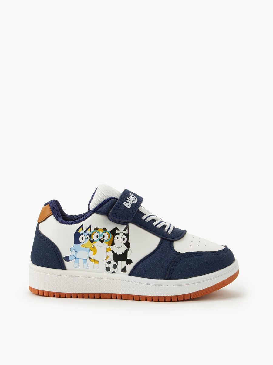 Boys Hook and Loop Ankle Sneakers