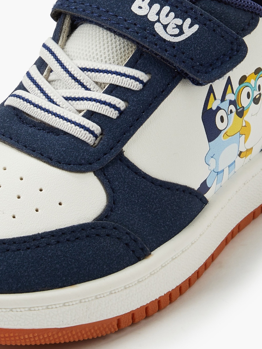 Boys Hook and Loop Ankle Sneakers