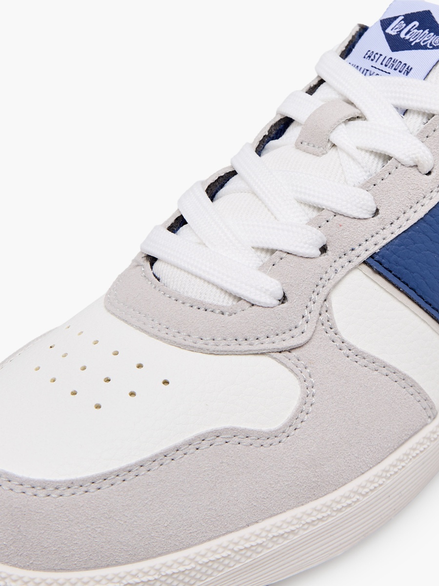 Boys Panelled Lace-Up Sneakers