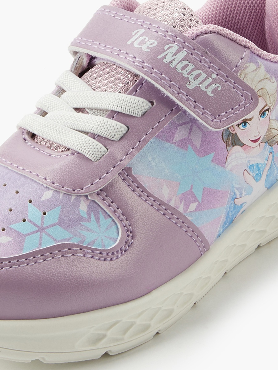 Girls Frozen Print Ankle Sneakers