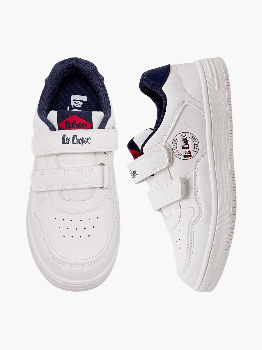 Boys Hook and Loop Ankle Sneakers