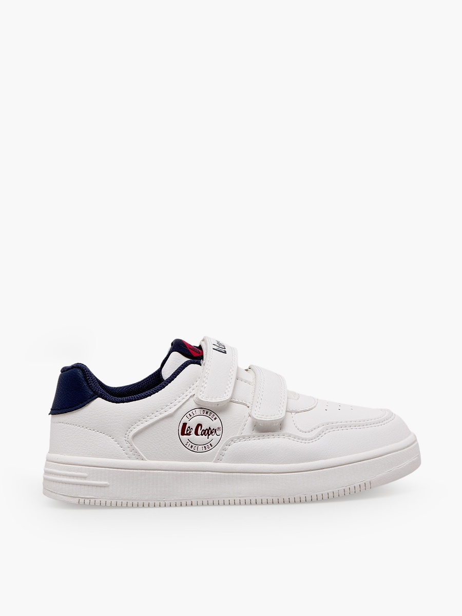 Boys Hook and Loop Ankle Sneakers