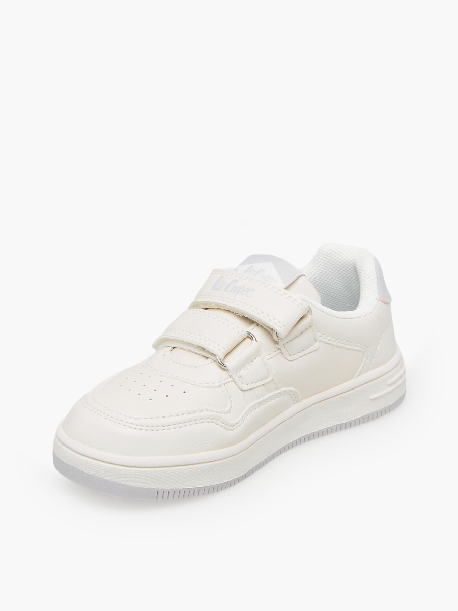 Girls Hook and Loop Ankle Sneakers