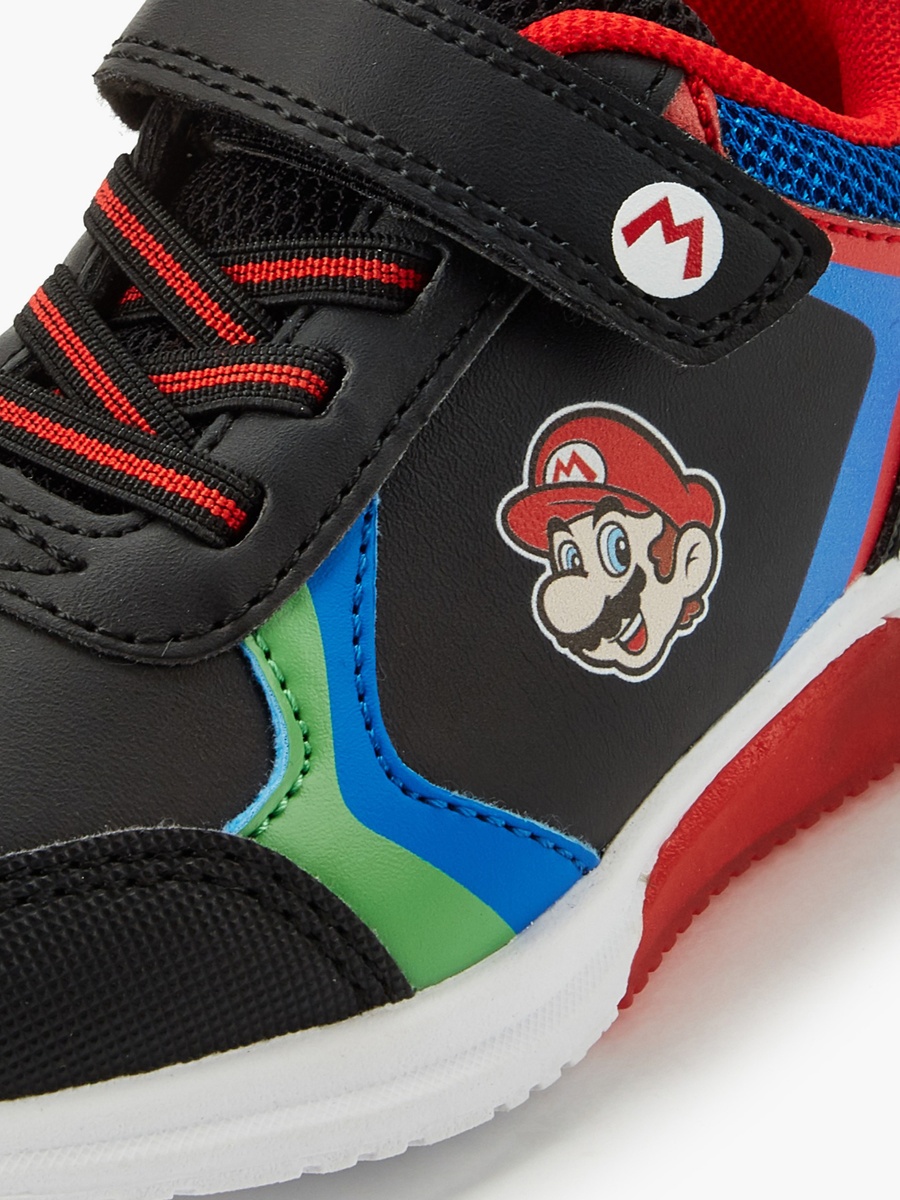Boys Light-Up Hook and Loop Ankle Sneakers