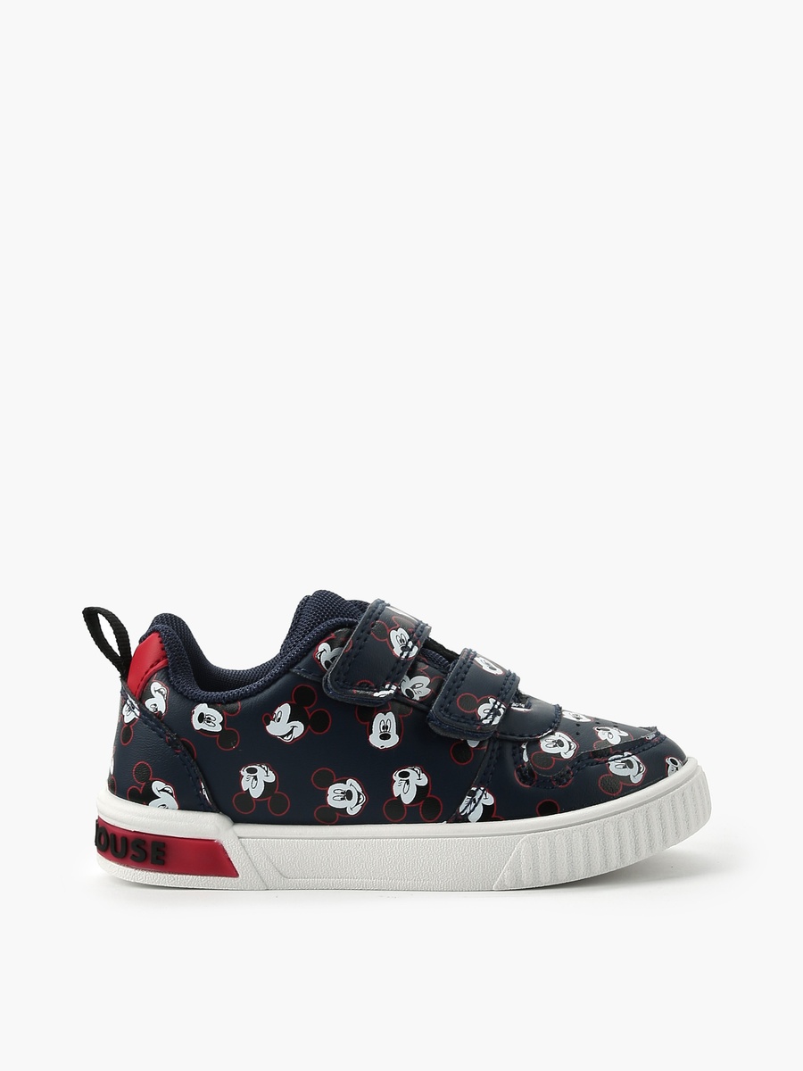 Boys Mickey Mouse Print Ankle Sneakers