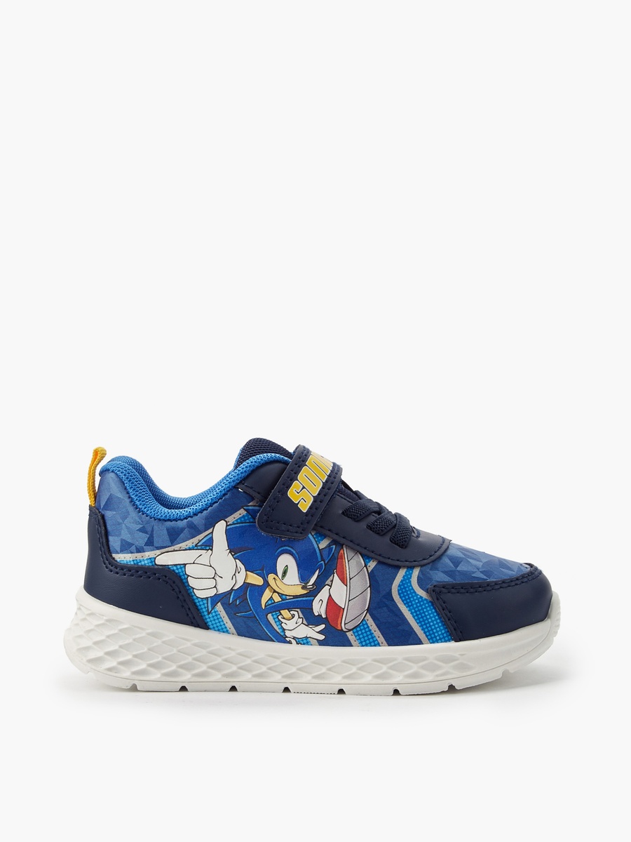 Boys Hook and Loop Ankle Sneakers