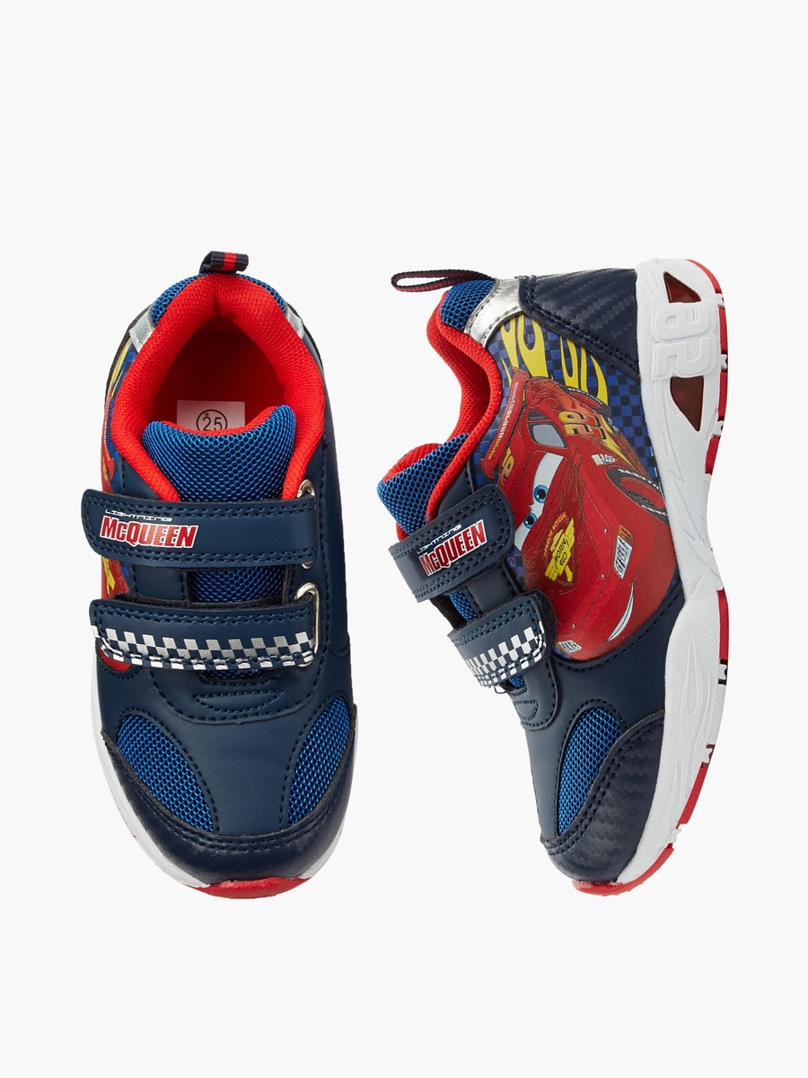Boys Spider-Man Print Light-Up Ankle Sneakers