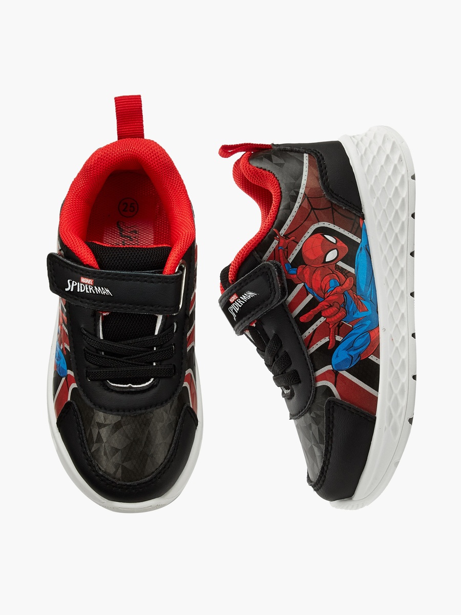 Boys Spider-Man Print Ankle Sneakers