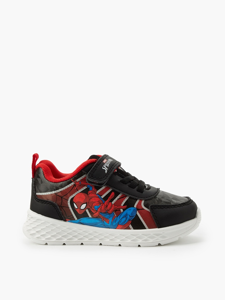 Boys Spider-Man Print Ankle Sneakers