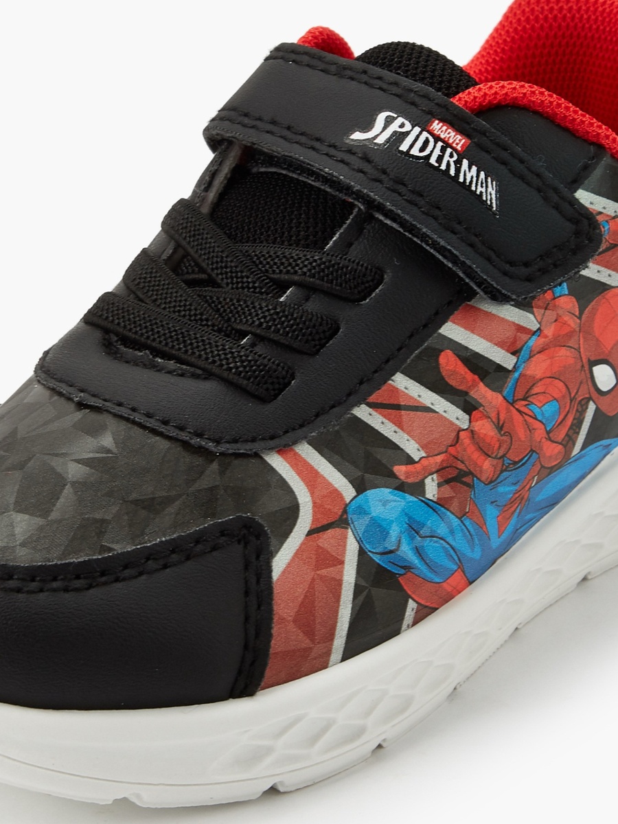 Boys Spider-Man Print Ankle Sneakers