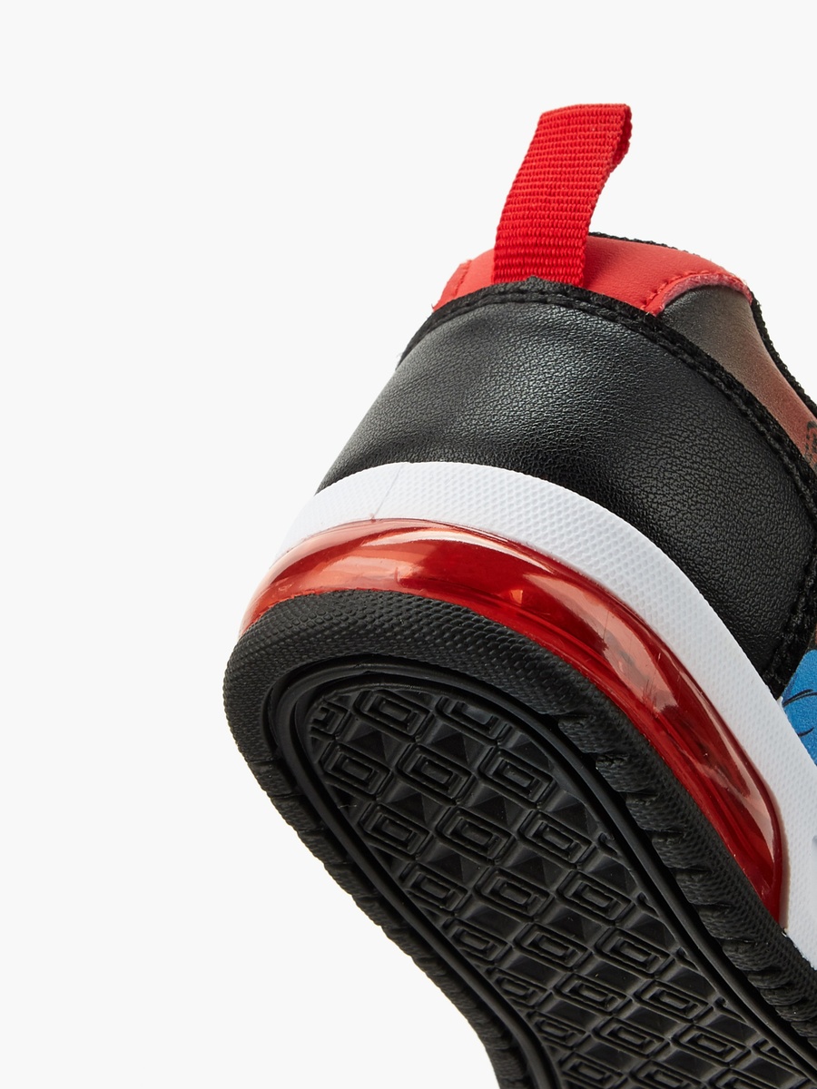 Boys Spider-Man Print Light-Up Ankle Sneakers