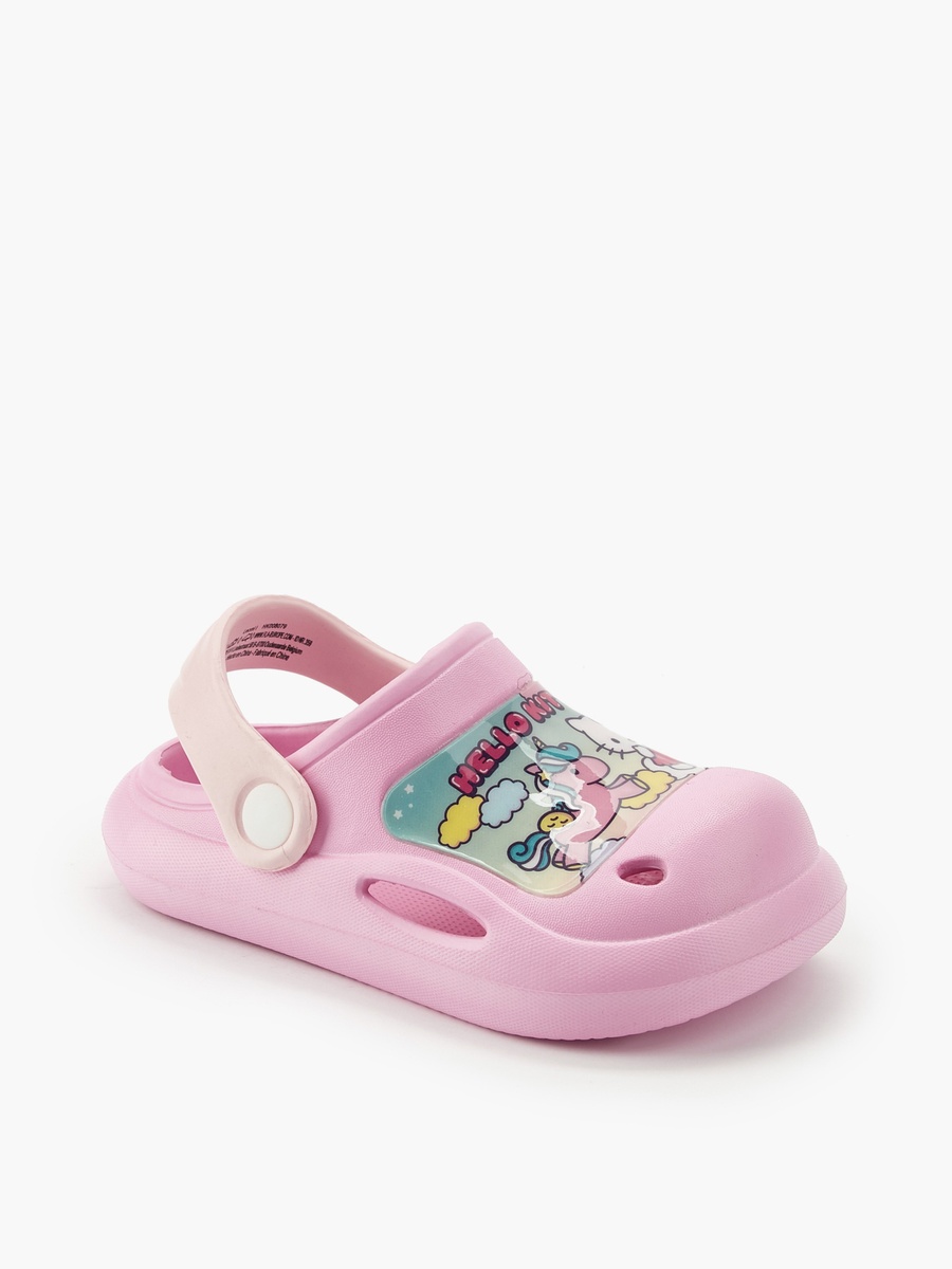 Girls Printed Clogs